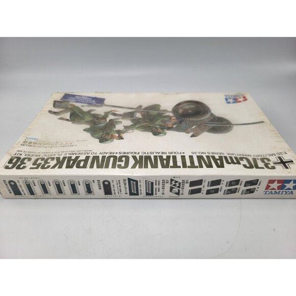 Tamiya 35035 1/35 Scale Military Model Kit German 37mm Anti-Tank Gun PAK35/36 - Picture 3 of 5